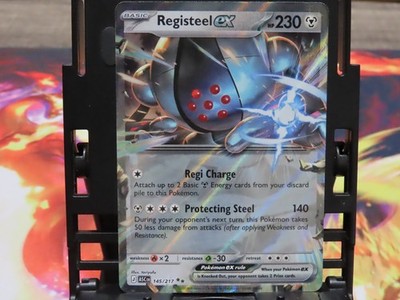 Registeel ex 145/217 Double Rare NM Pokemon Ascended Heroes Holo