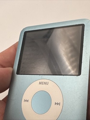 Apple iPod Nano 3rd Generation Blue(4 GB) Good Condition | eBay