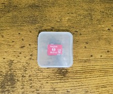 Official Sandisk 128GB MicroSD Memory Card For Nintendo Switch in Red Original