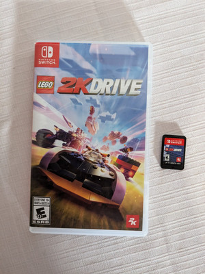 Lego 2K Drive Nintendo Switch Video Game Cartridge Case  2023 