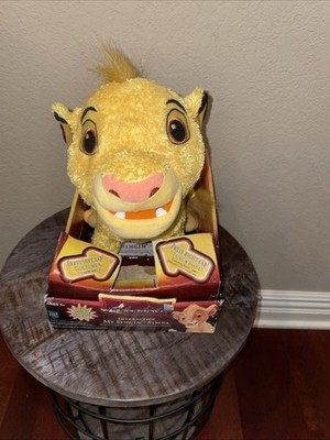 Vintage Disney Hasbro MY SINGIN' SIMBA 2002 The Lion King Interactive Toy In Box