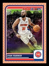 2023-24 Hoops Haunted Hoops #194 Evan Fournier Orange