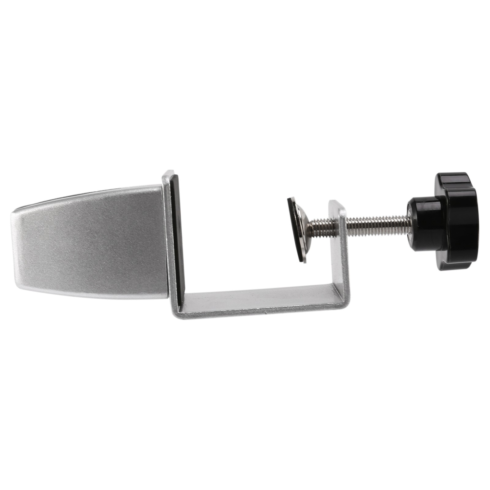 2-Piece Rivet Guard Clamp Mount Desk Partition Wall Clamp for 1/8-Inch 8380