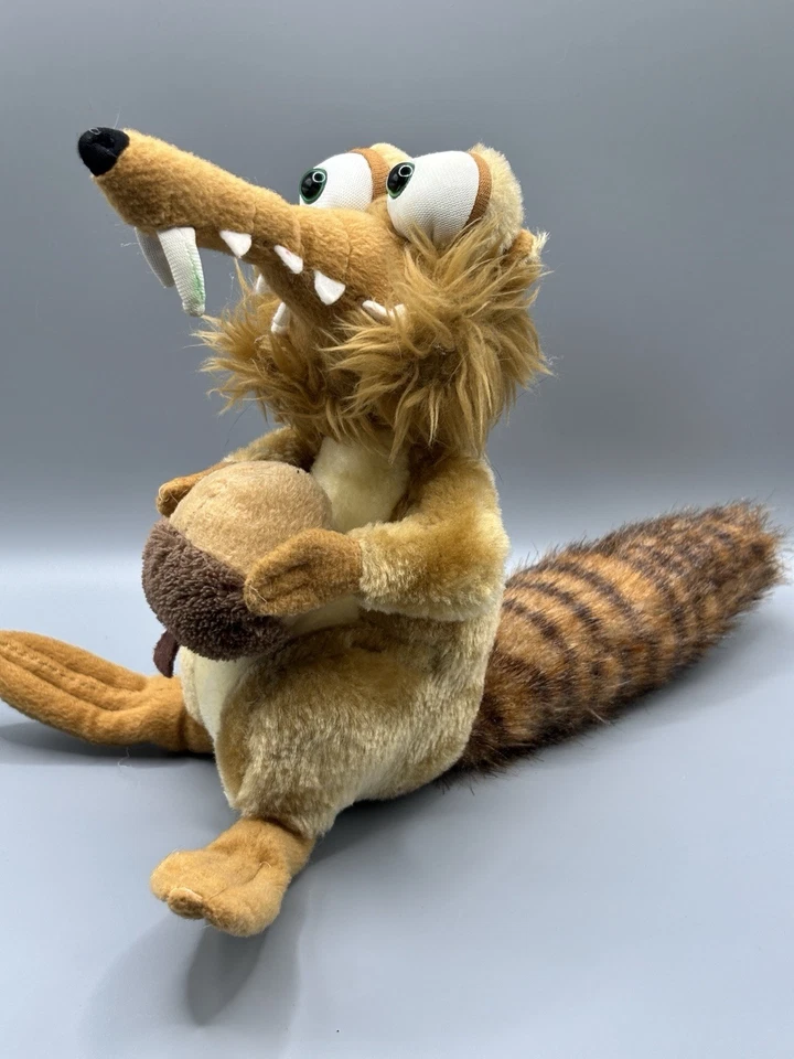 Scrat ICE AGE Plüschtier Eichhörnchen ca. 20 cm aus dem Jahr 2001 Scrat - Bild 2 von 4