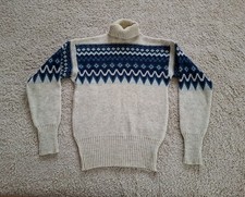 Original Scandinavian Design Denmark Herren Norweger Pullover Gr S 44 46 Wolle