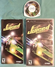 CIB Juiced: Eliminator (Sony PSP 2006) Good Complete w Manual, Box, UMD / disc