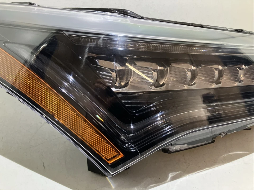 Faro derecho cromado completo LED 2019 2020 2021 2022 Acura RDX pasajero OEM 0686 Foto 3 de 4