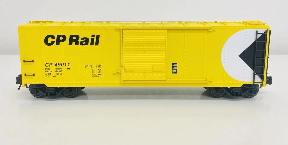 K-Line Canadian Pacific CP Rail Yellow Boxcar #49011 K761-1214 LN - Image 2 of 4