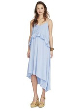 Hatch Maternity Women's THE CLEO DRESS Sky Blue Size 3 L/12 288 NEW
