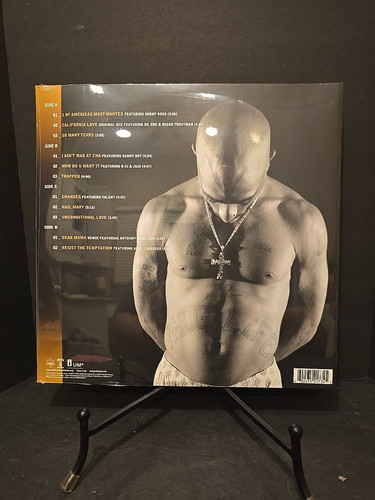 THE BEST OF 2 PAC THUG 2X VINYL EXCLUSIVE LIMITED ED OPAQUE GOLD LP NEW MINT - Picture 3 of 3