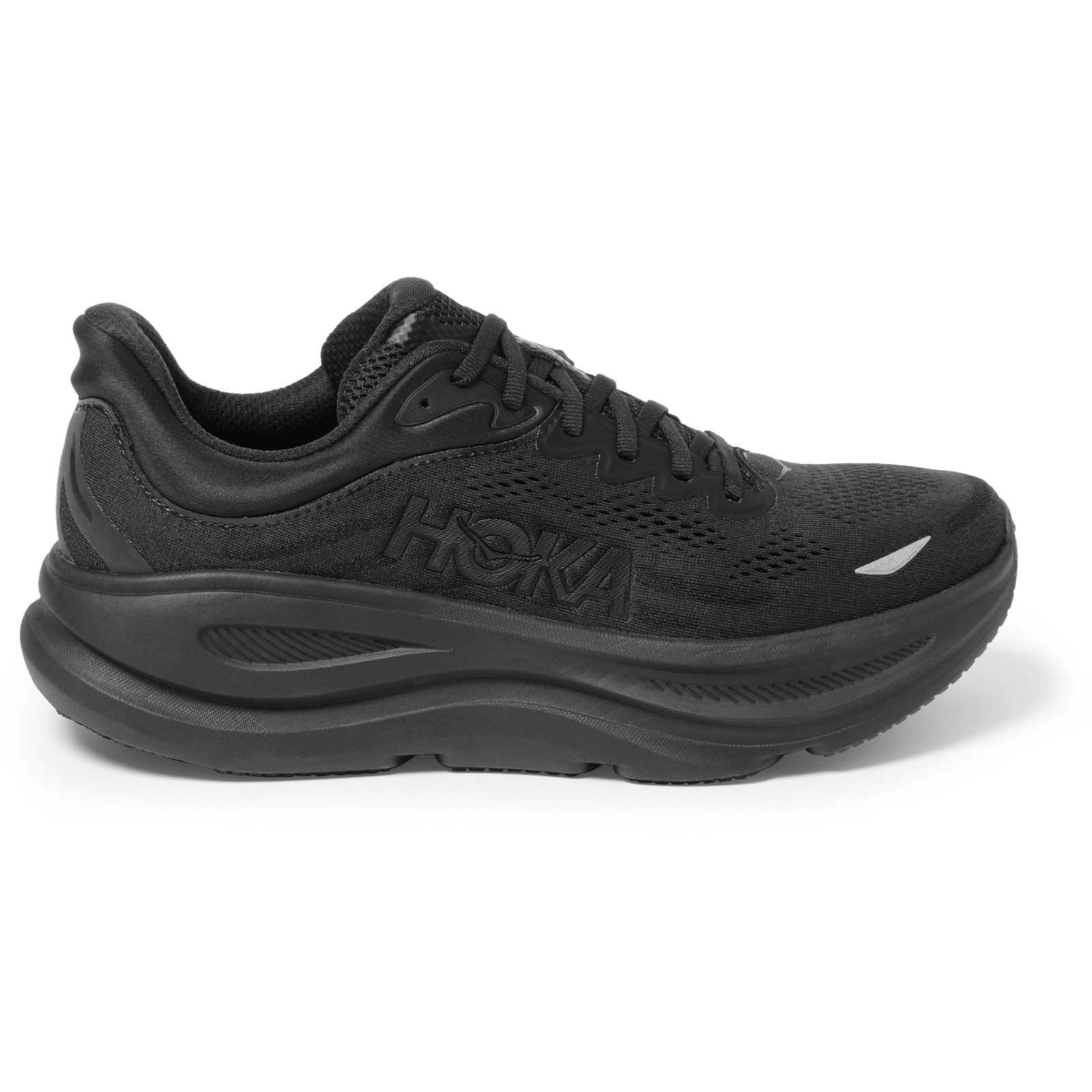 HOKA One One Bondi 9 Road-Running Shoes - Men's Black/Black 🔥SALE DEAL