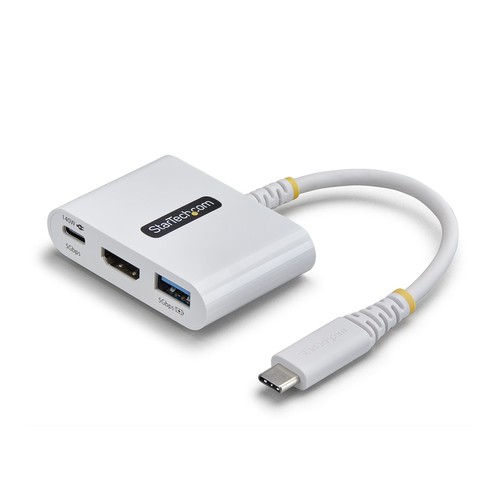 Startech Usb-C To Hdmi Multiport Adapter With 140W Pd Charging 4K 60Hz Hdmi Usb
