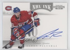 2011-12 Panini Playoff Contenders NHL Ink Aaron Palushaj #30 Auto n1u