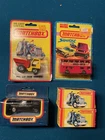 Lot of Vintage Matchbox / Lesney Cars in original blister packs