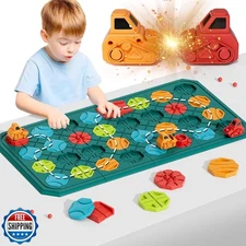 STEM Board Games Educational Learning Toys, Brain Teasers Puzzles Logical Roa