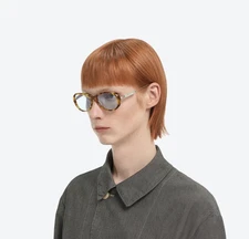 Gentle Monster x Maison Margiela "2025" MM215 Tortoise Green, (100% Authentic)/