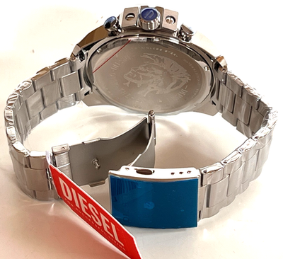 Diesel Men's DZ4477 Mega Chief Stainless Steel Chronograph Watch