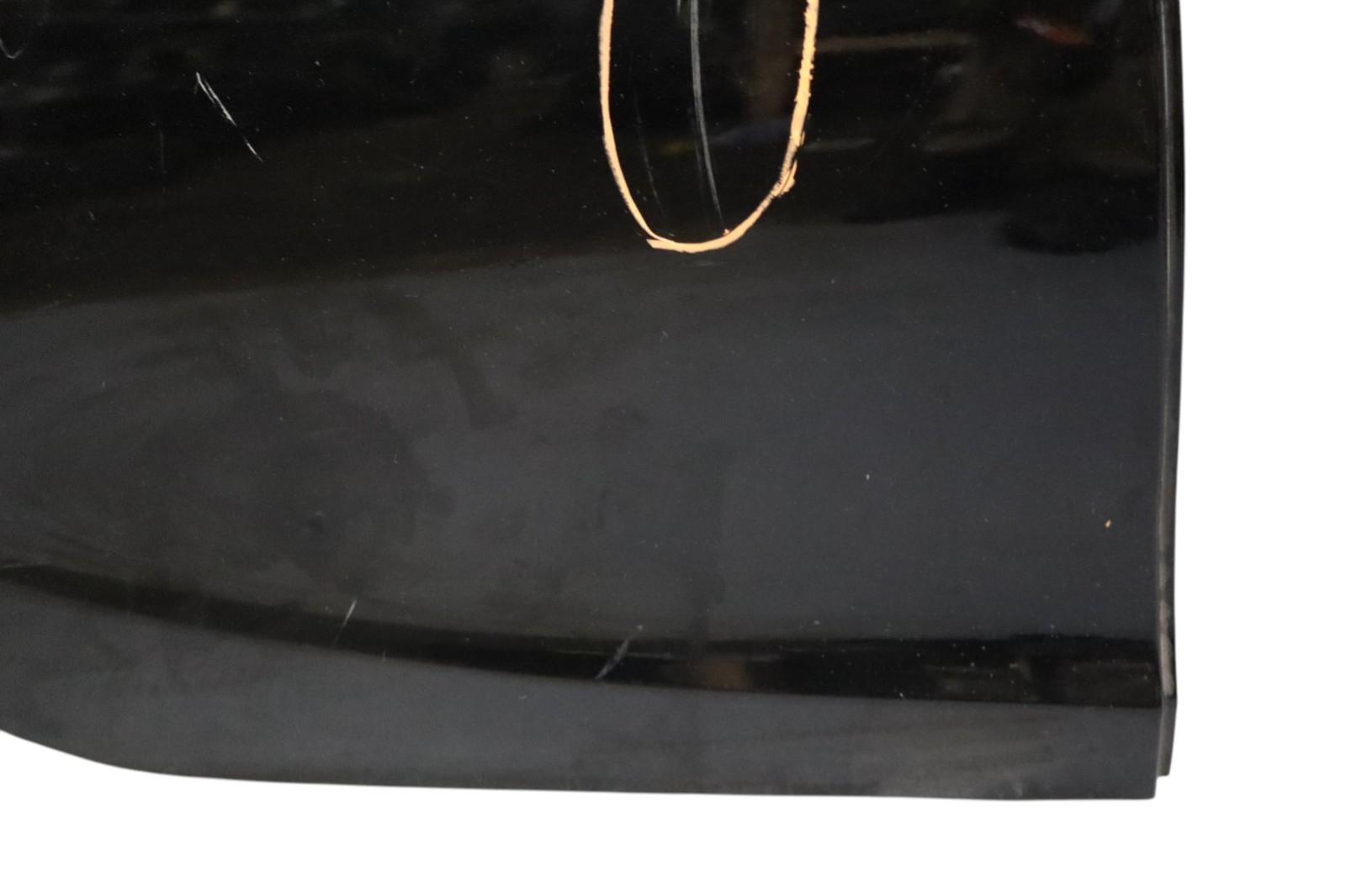 14-20 Maserati Ghibli Rear Right Passenger Side Door Shell Panel Black Oem