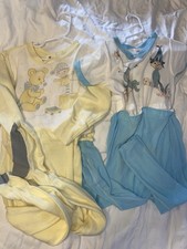 Vintage Carters 4YR 2-piece Sets Snaps 1960  S-EARLY 1970s USA 100 Cotton USA