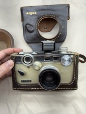 Vintage Argus C3 Camera With Leather Case - UNTESTED