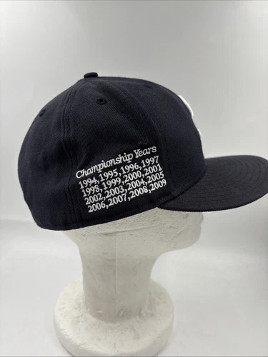 ??RARE CHAPEAU AJUSTÉ SUPRÊME NOUVELLE ÈRE 59FIFTY 16 ANS CHAMPIONNAT TAILLE 7 3/8