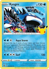 Kyogre - 003/025 - Holo Rare (Near Mint) Cele...