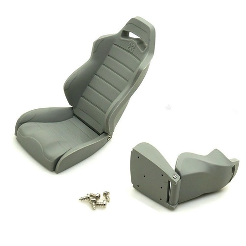 2 Seats Rubber Scale Gray For Axial Wraith 90018 RC Rock Crawler Truck Car A - Picture 5 of 10