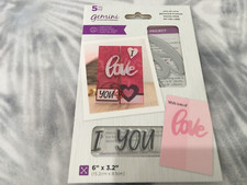 Gemini Gatefold Stamp  Die LOT OF LOVE- by Crafter's Companion 693948 - NEW