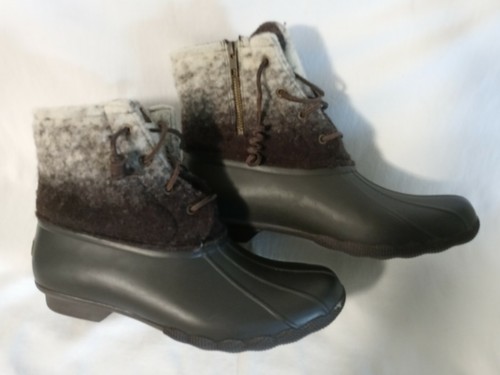 Sperry Womens Duck Boots Saltwater 