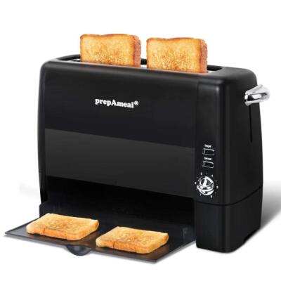 Long Slot Toaster 2 Slice Toaster with 6 Shade Settings, Bagel/Cancel, Extra ...