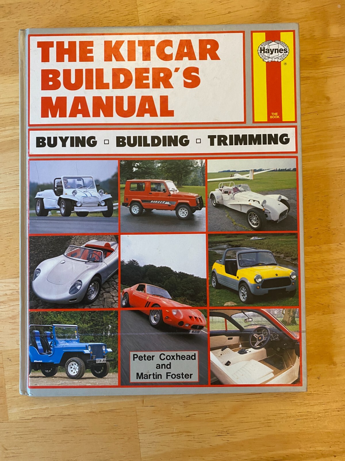 HAYNES THE KITCAR BUILDER'S MANUAL BUYING BUILDING TRIMMING 176 PAGES HARDBACK