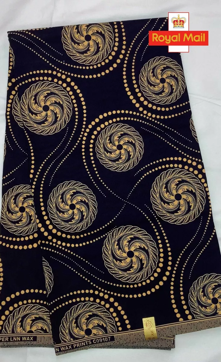 African print silk clearance fabric