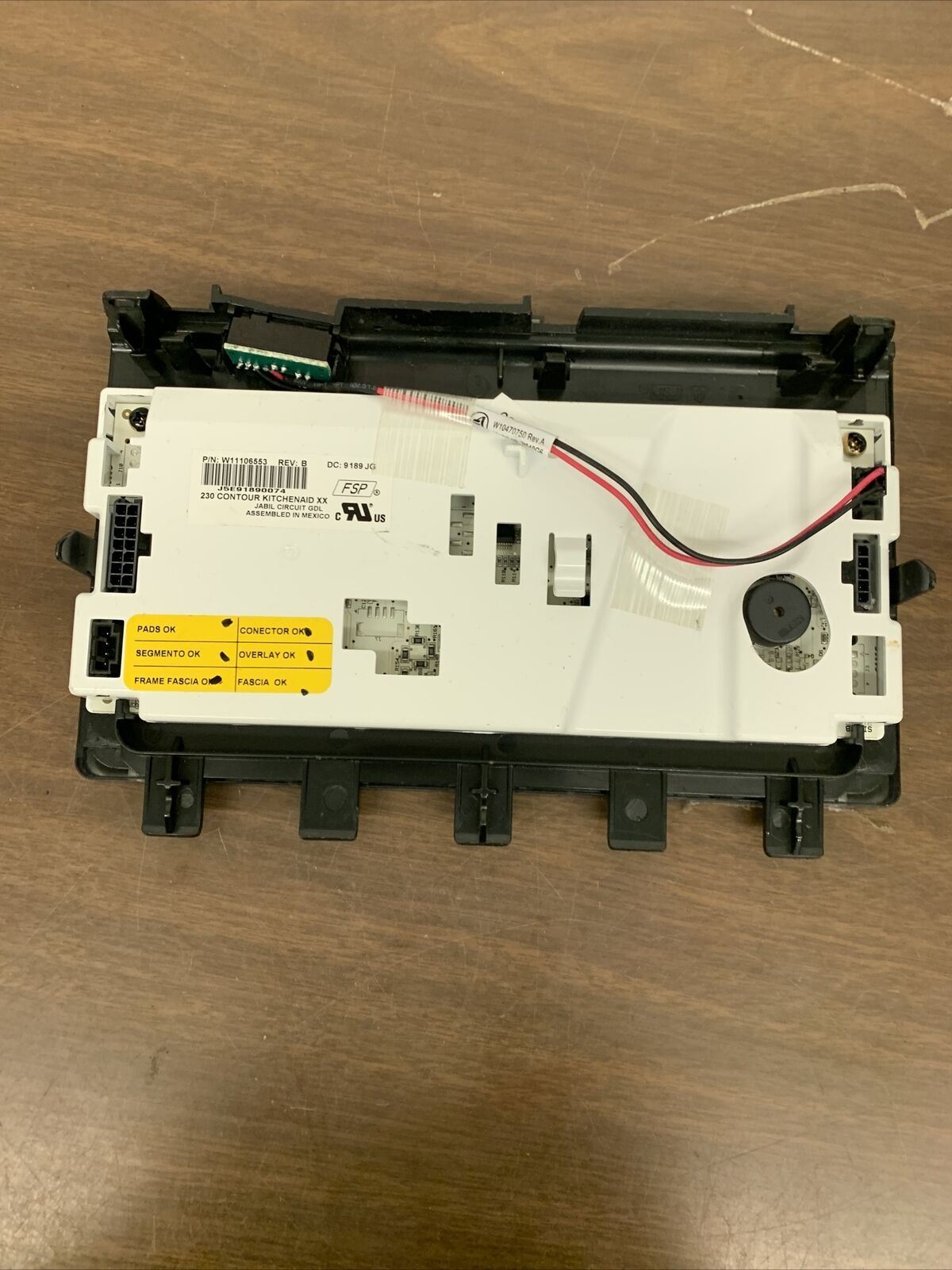 KitchenAid KRMF706ESS01 Refrigerator Dispenser Control Board W11106553 GG479 eBay