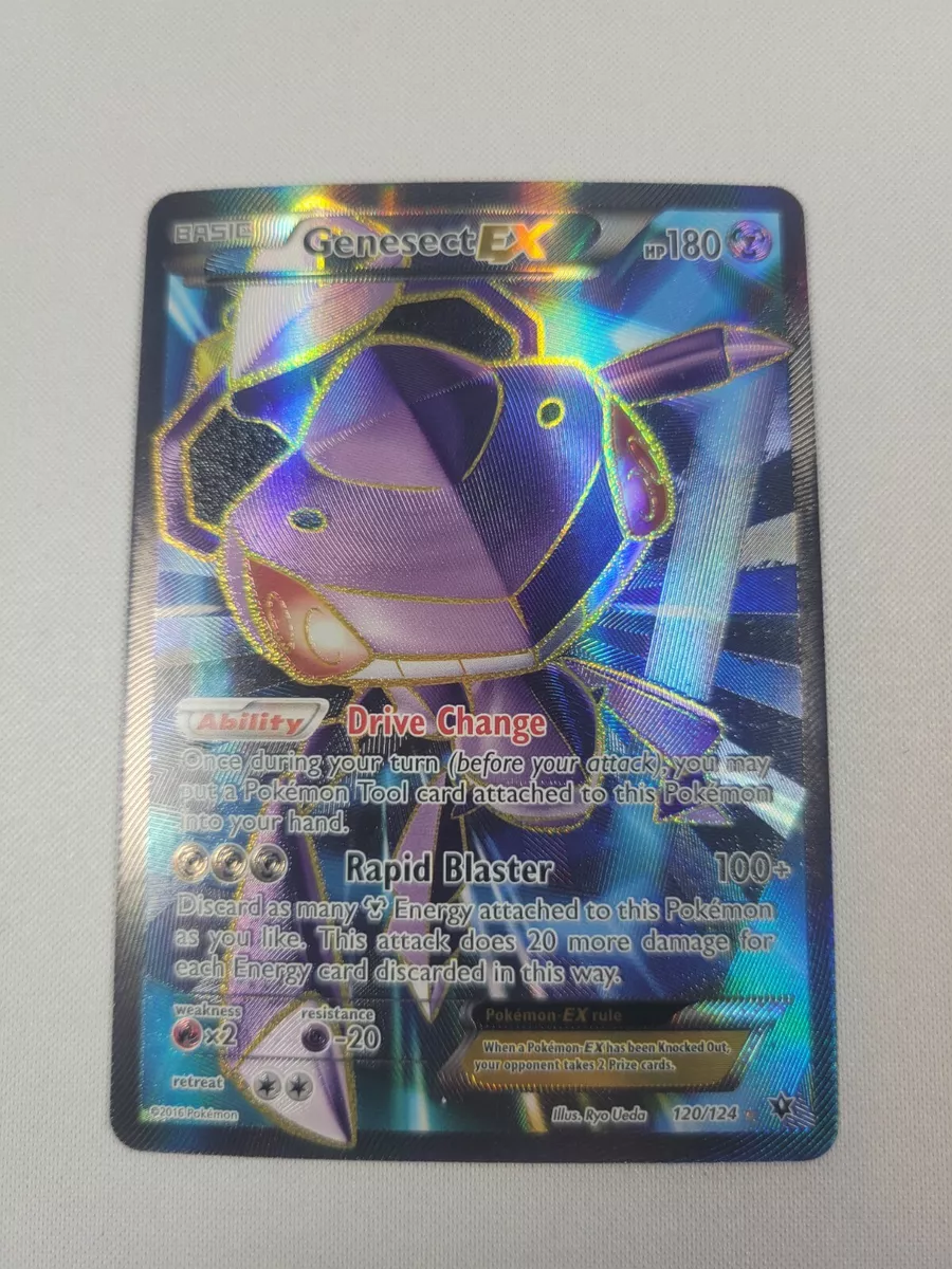 Genesect EX - 120/124 - Full Art Ultra Rare