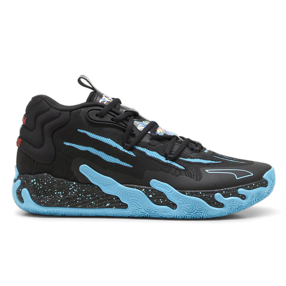 Мужские черные кроссовки Puma Mb.03 Blue Hive Basketball Спортивная обувь 37922101