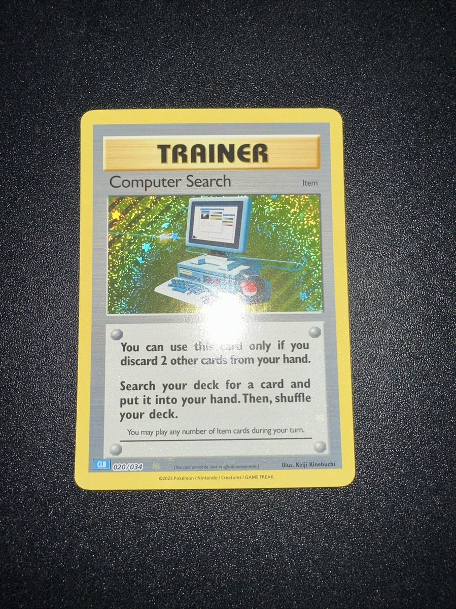 Pokmon TCG Computer Search 020/034 Classic Collection Holo NM | eBay