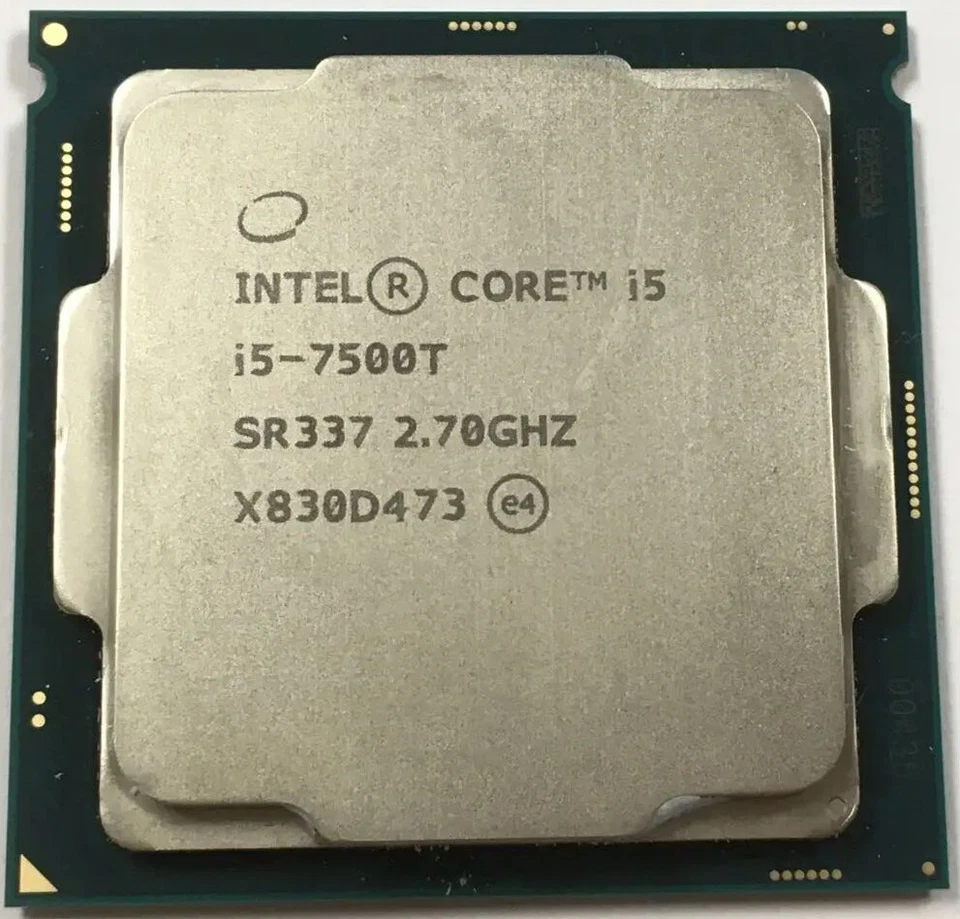 7th Gen Intel Core i5-7500T CPU 2.7 GHz (Turbo 3.3 GHz) 4-Core 6M LGA-1151 SR337 - Image 4 of 4