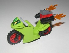 Lego ® Accessoires Minifig Moto Verte Ninjago Serpent Lasha Feu Flame Motorbike
