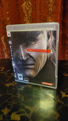 Metal Gear Solid 4: Guns of the Patriots (Sony PlayStation 3) With Manual CIB