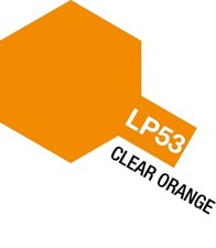 LP-53 CLEAR ORANGE 10ml Bottle Tamiya TAM82153