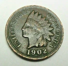 1902 Indian Head Cent / Penny   *XF - EXTREMELY FINE DETAILS*  **FREE SHIPPING**