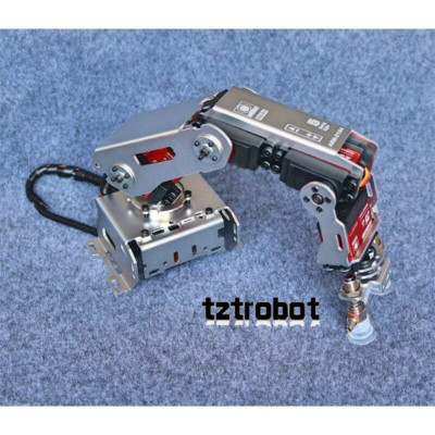 Robot Arm Kit Mechanical Arm Industrial Robotic Arm  DIY w/ 20KG Digital Servo