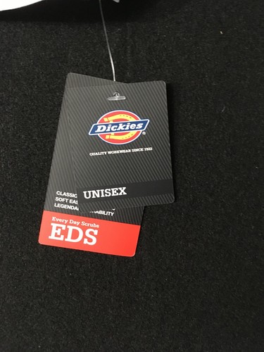 Dickies 37" Unisex Lab Coat 83402 DWHZ White large logo - Picture 10 of 11