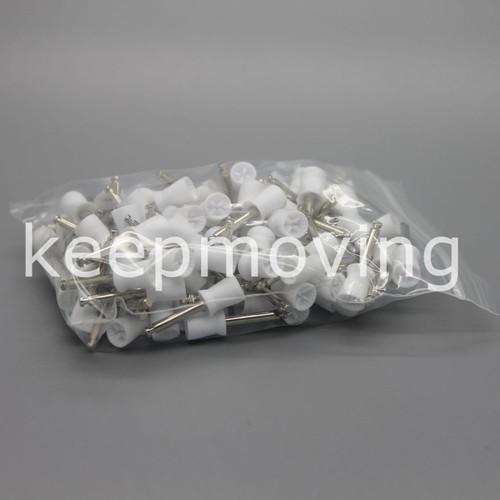 100 pezzi chiusura dentale tipo lucidatrice lucidatrice profila tazze tazza spazzola ciotola 4 letti - Foto 4 di 8