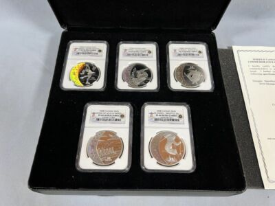 Royal Canadian Mint 2008 $25 Olympic 5 Coin Set NGC PF69 Ultra