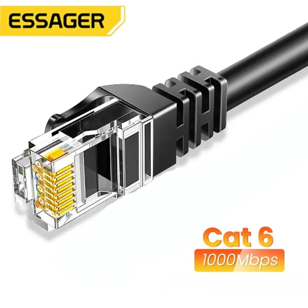 2 Cavi Ethernet CAT5e 15 Piedi (4.5m) – RJ45 Rete LAN Per Modem E Computer, Spedizione Veloce