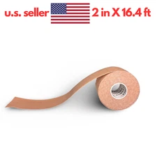 Beige Kinesiology Tape Roll SKINTAPE Waterproof Sports Muscle Therapeutic USA