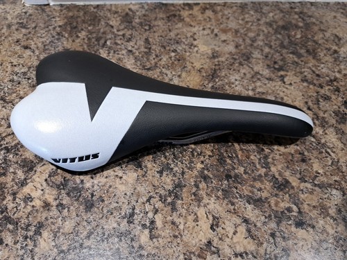 Fantastic Vitus Saddle In Black & White With Titanium Alloy Rails