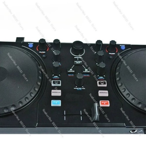 Professional club dj midi controller turntable with large scratch wheels - Picture 4 of 4