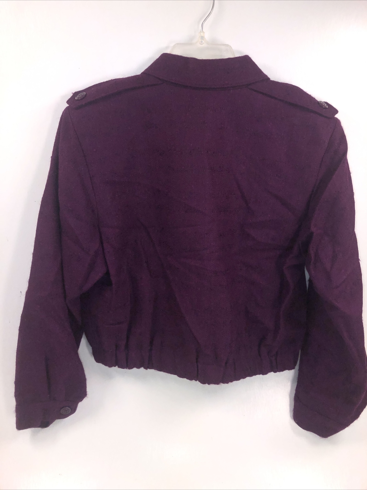 Miss Pendleton 5 Button Short Blazer Jacket 100% … - image 2